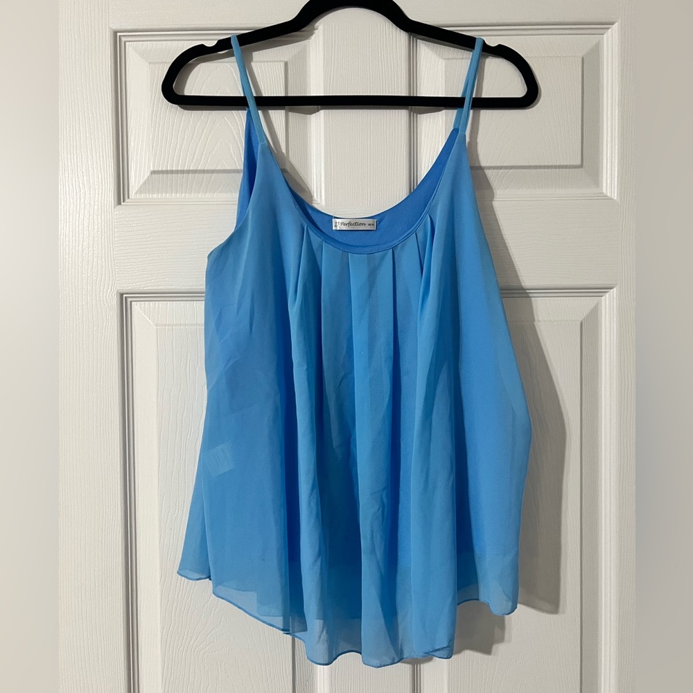 Light Blue JJ Perfection Tank Top